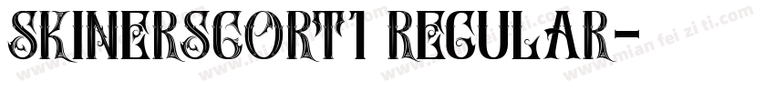 SkinerScort1 Regular字体转换